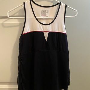 Lucky In Love Tennis or pickleball top. Medium